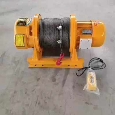 Electric Diesel Driven Winch With Rope Capacity 9.3mm / 130m