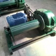 Electric Diesel Driven Winch With Rope Capacity 9.3mm / 130m