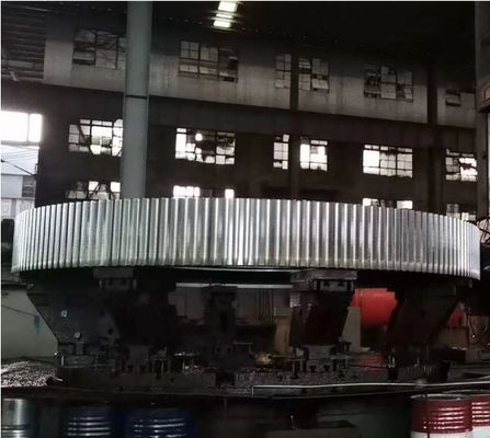 Wear-Resistant And Deformation-Resistant Rotary Kiln Gear Ring Supports Customization