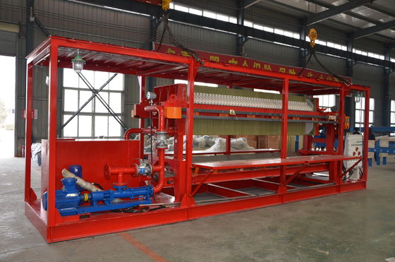 Belt filter press industrial grade sludge dewatering equipment operates continuously for 24 hours