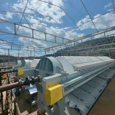 Circular Plate Filter Press Acid And Alkali Resistant Specially For Coal Washing Wastewater