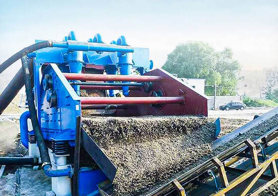 High Efficiency And Environmentally Friendly Fine Sand Recycling Device