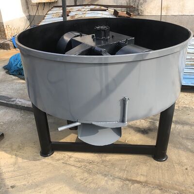 Cement Plant Equipment Heavy Duty Concrete Flat Batch Mixer For Preparing Concrete Cement Mortar Plaster