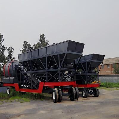 Portable Concrete Mixer Plant JZM Series Mobile Drum Mixing Plant Cement Plant Equipments For Small Medium Project