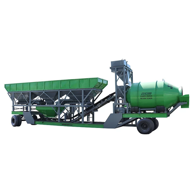 Portable Concrete Mixer Plant JZM Series Mobile Drum Mixing Plant Cement Plant Equipments For Small Medium Project