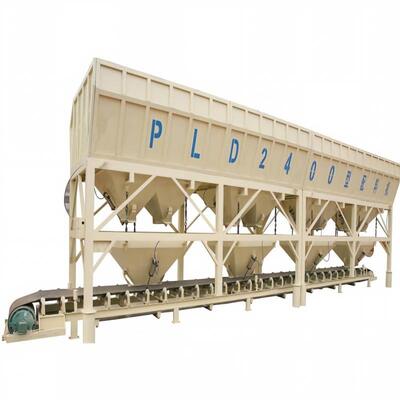 Construction Machinery Automatic Concrete Batching Machine For Concrete Mixing Station
