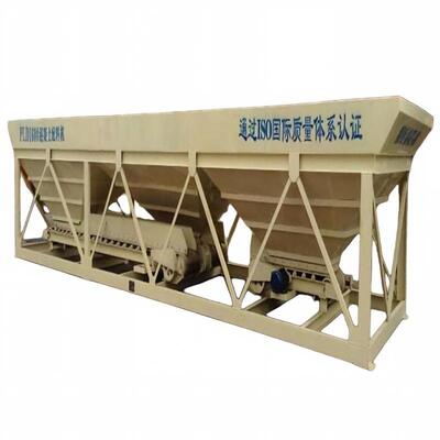 High-Precision PLD Concrete Batching Machine Multihopper Batching Equipment For Building & Infrastructure Project