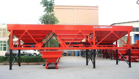 High-Precision PLD Concrete Batching Machine Multihopper Batching Equipment For Building & Infrastructure Project