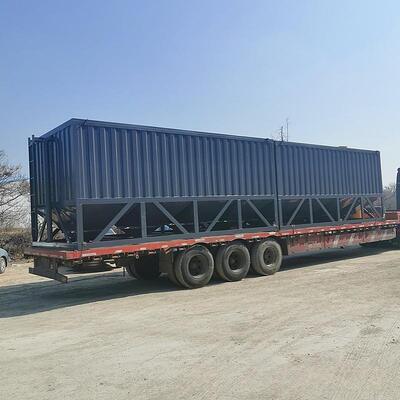 Mining Machinery Horizontal Cement Tank, Container Type Horizontal Cement Silo Cement Plant Equipments