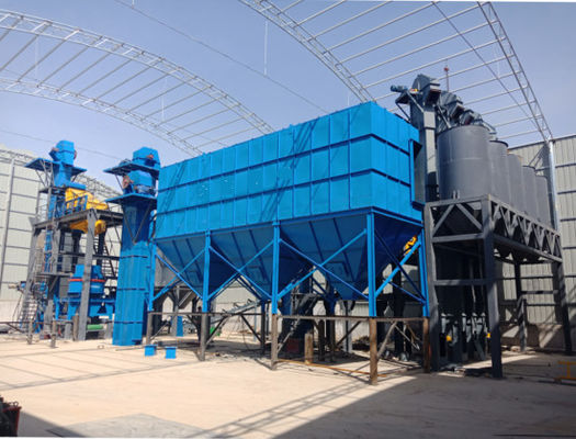 High Efficiency Dust Removal 99% 107600m2/h Pulse Bag Filter factory price