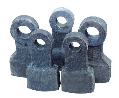 Anti Wear Bimetallic 65HRC coal Crusher Hammer For Cement Factory