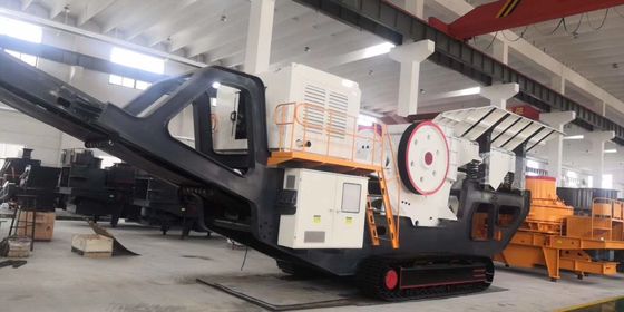 Various Models Impact Jaw 90TPH-650TPH Mobile Crusher Plant