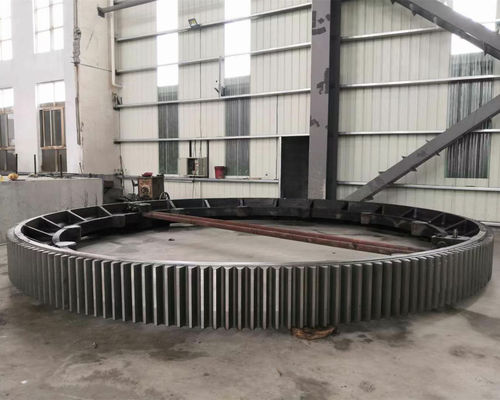 Heavy Duty 16000mm ball mill girth gear For Ball Mill And Rotary Kiln