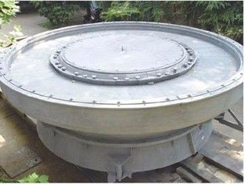 Chromium Carbide ZG45 Overlay Hardfacing Grinding Table For Vertical Mill