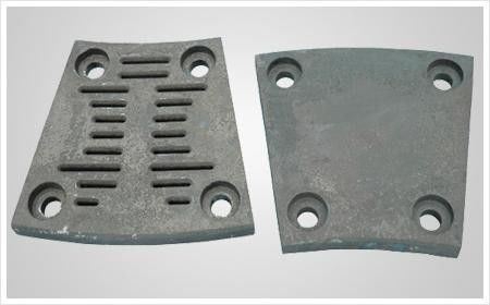 High Toughness 25J HRA55 High Manganese Lining Plate Durable And Stable and mill liner