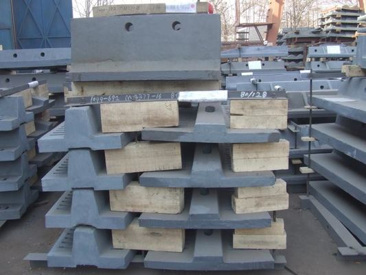 Good Wear Resistance 100J/CM2 Castings And Forgings Ball Mill Liner Plate