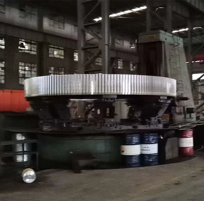 Customized Forging And Casting 16000mm Large Kiln Girth Gear 70 Module