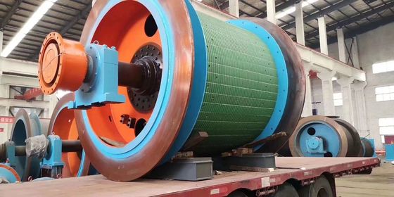 Mining Winding 245kn Conveying Hoisting Machine Single Rope Winding Hoist