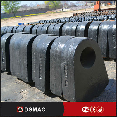 High Mn Imbedding Cemented Tungsten Carbide Hammer Inlaid Alloy Hammer