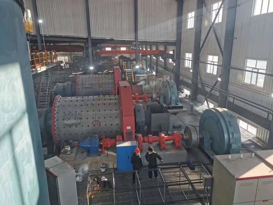 Limestone Coal Cement 26.6R/MIN 5M3 Dry Grinding Mill Gold Ore Mining Ball Mill