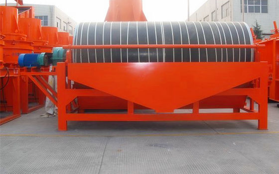 Large Handling Ore Dressing Equipment Wet Magnetic Separator Materials Below 3mm