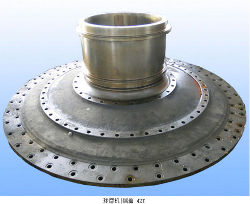 Casting 485MPA Ball Mill Parts End Cover E75 Grade Steel and mill end cap, mill ends