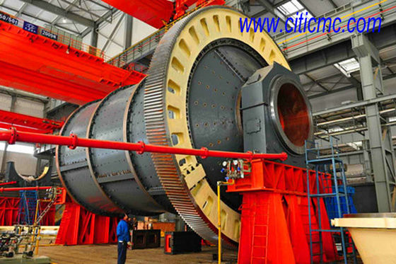 Fine Grinding Equipment 110tph Mine Ball Mill For 35 Mesh Materials