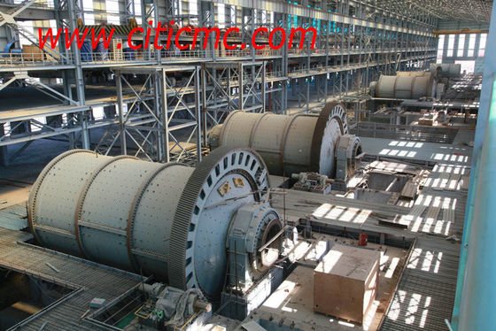 Fine Grinding Equipment 110tph Mine Ball Mill For 35 Mesh Materials