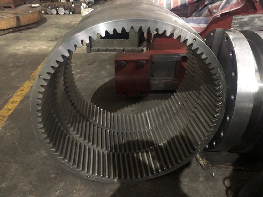 Precision Machining Steel Drive Gear And Spur Helical Pinion Gear Dia 16000mm