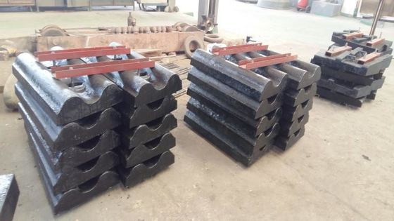 Mn Alloy Steel Ball Mill Liner Plate and rod mill liner with  High Wear Resistant and long life