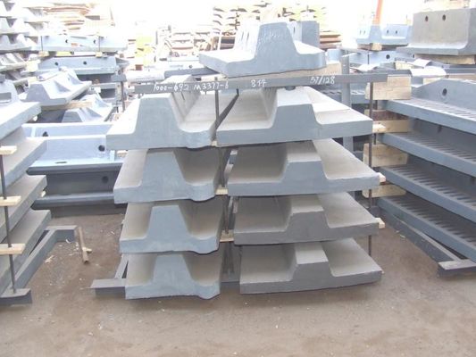 High Manganese Ball Mill Liners Casting Steel Ball Mill Spare Parts and ag/sag mill liner