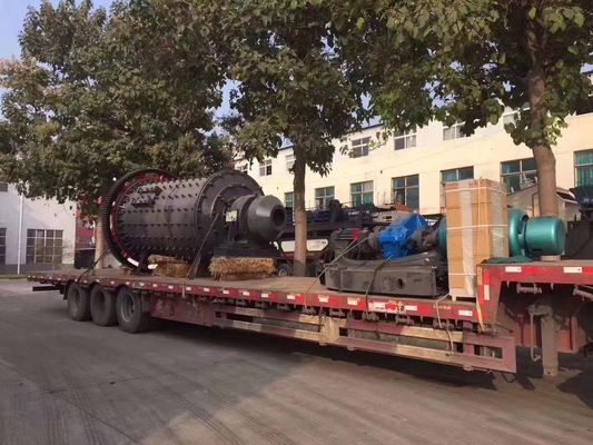 High Grinding Efficiency 0.5-11 t/H Ball Mill Machine For Dry Milling Production