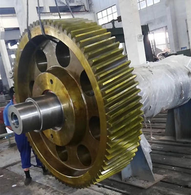 Customized OEM Mill Pinion Gear Rotary Kiln Pinion Gear With Materilas 42crmo Steel