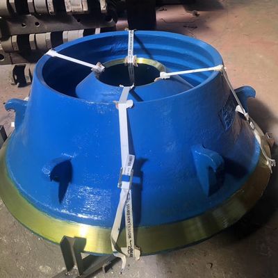 Mn13Cr2 Mn18Cr2 Mining Machine Spare Parts Cone Crusher Bowl Liner And Mantle