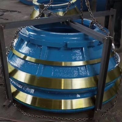 Mn13Cr2 Mn18Cr2 Mining Machine Spare Parts Cone Crusher Bowl Liner And Mantle