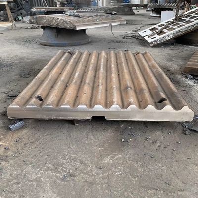 High Manganese Casting Steel Crusher Jaw Plate Long Service Life