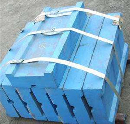 Impact Crusher Wear Parts Castings And Forgings High Manganese Blow Bar