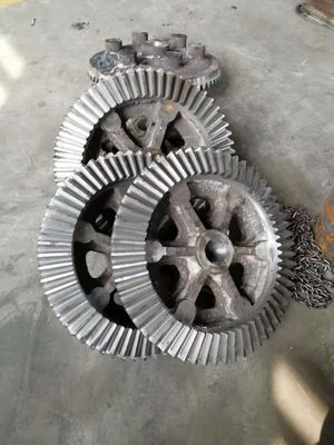 Grade 6 Casting Steel Mill Pinion Gears OEM Helical Spur Gear