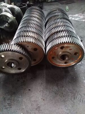 Grade 6 Casting Steel Mill Pinion Gears OEM Helical Spur Gear