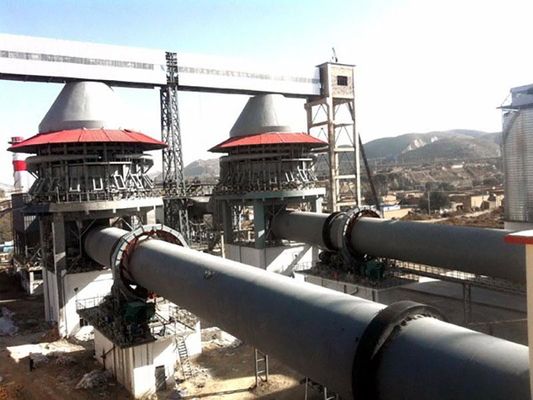 High Productivity 72-5000 TPD Cement Rotary Kiln Bauxite Rotary Kiln