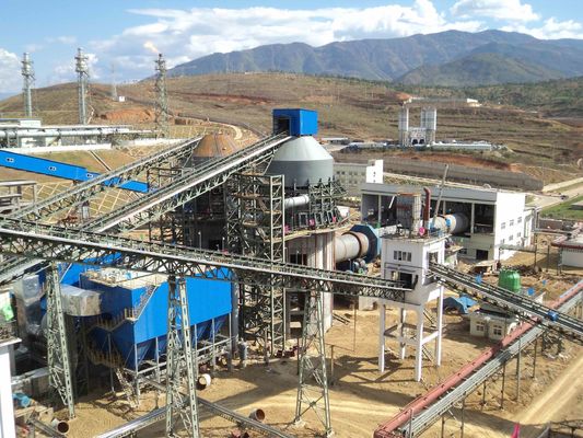 1.2-42 tph Rotary Drying Equipment Calcium Aluminates Kiln for cement  production line