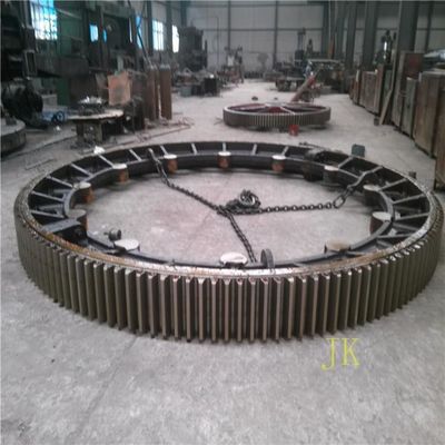 Dia 16000mm 70 Module Cement Ball Mill Girth Gear Spare Parts