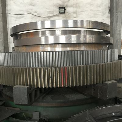 Dia 16000mm 70 Module Cement Ball Mill Girth Gear Spare Parts