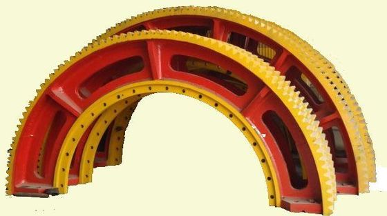 Large Diameter Outer Mill Girth Gear And Steel Ring Gear For rotary Kiln