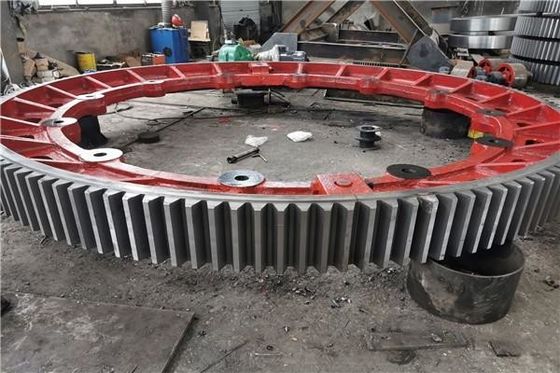 Large Diameter Outer Mill Girth Gear And Steel Ring Gear For rotary Kiln