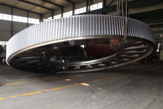 Large Diameter Outer Mill Girth Gear And Steel Ring Gear For rotary Kiln