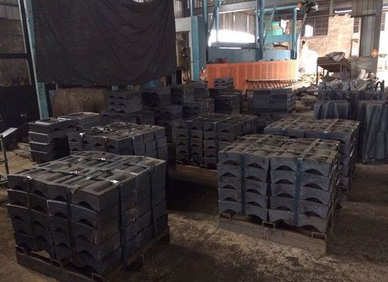 High Manganese Ball Mill Liners Casting Steel Ball Mill Spare Parts and ag/sag mill liner