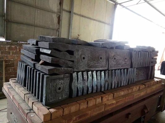 High Manganese Ball Mill Liners Casting Steel Ball Mill Spare Parts and ag/sag mill liner