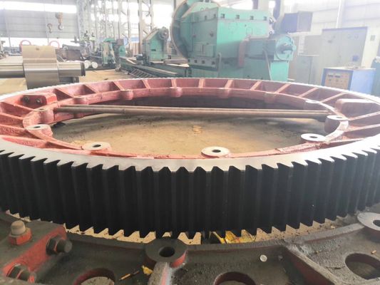 Large Diameter 16000mm Mill Girth Gear For Rotary Kilns And Grinding Mills