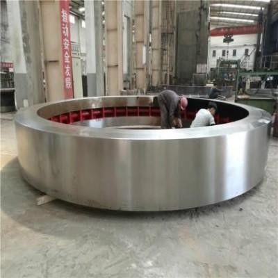 cement rotary kiln tyre and cement kiln parts and forging riding ring